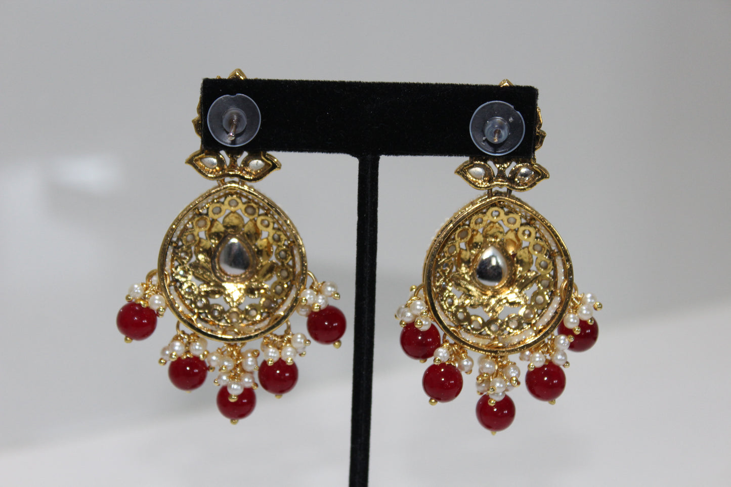 Noor Set - Maroon Red