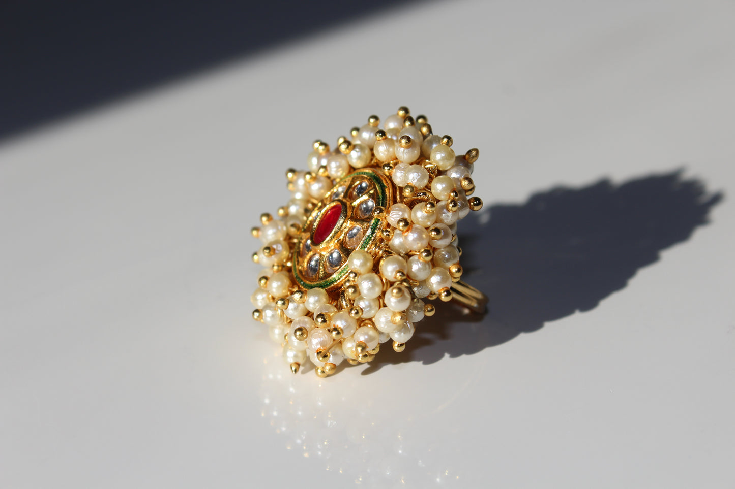 Kundan Khazana Ring