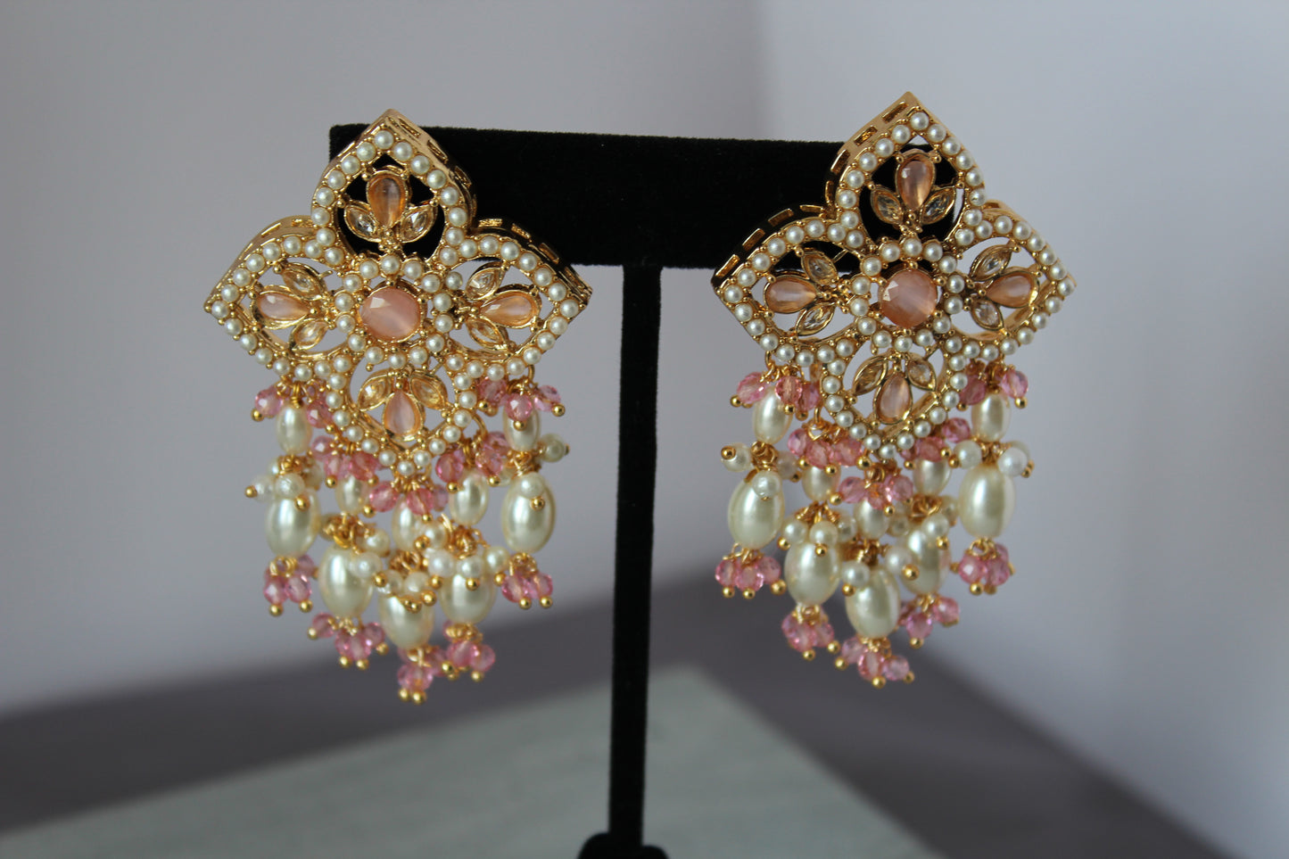 Pearl Harmony Long Necklace Set