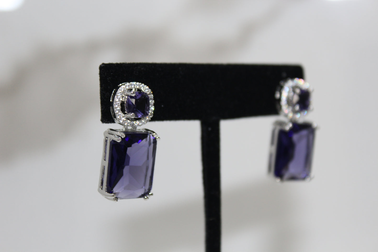 Eternal Grace American Diamond Set - Indigo Purple