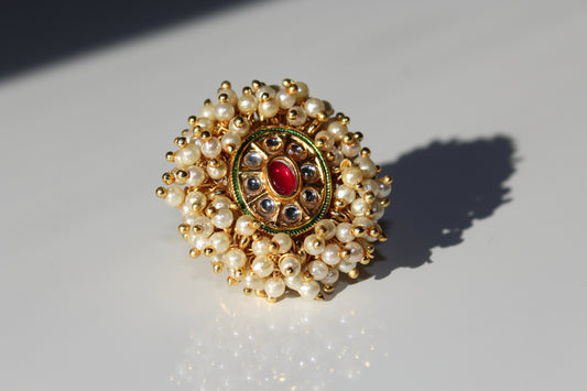 Kundan Khazana Ring