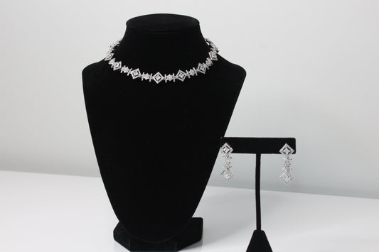 Chic Delight American Diamond Set