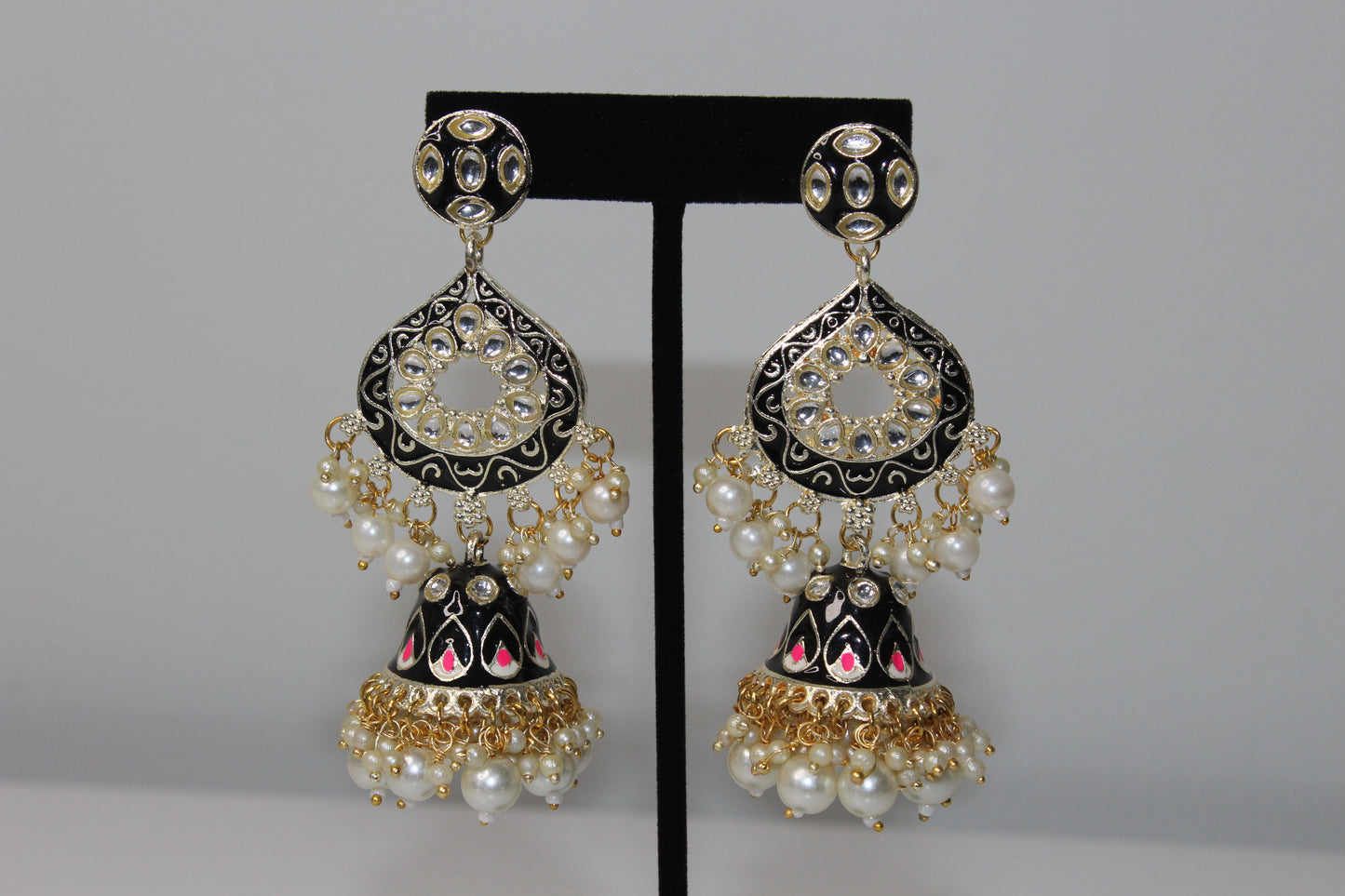 Meenakari Mosaic Earrings