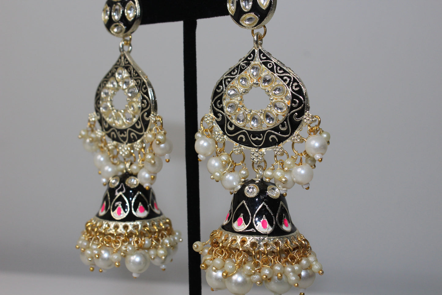 Meenakari Mosaic Earrings