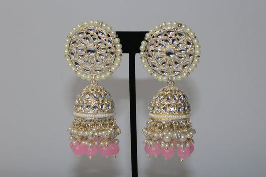 Regency Statement Jhumka Earrings