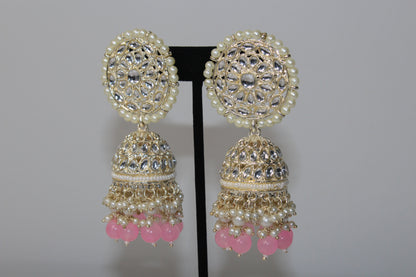 Regency Statement Jhumka Earrings