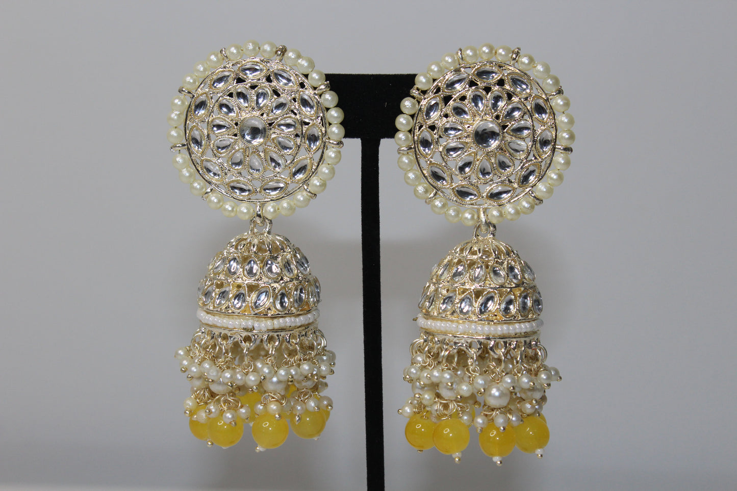 Regency Statement Jhumka Earrings