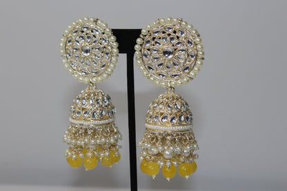 Regency Statement Jhumka Earrings