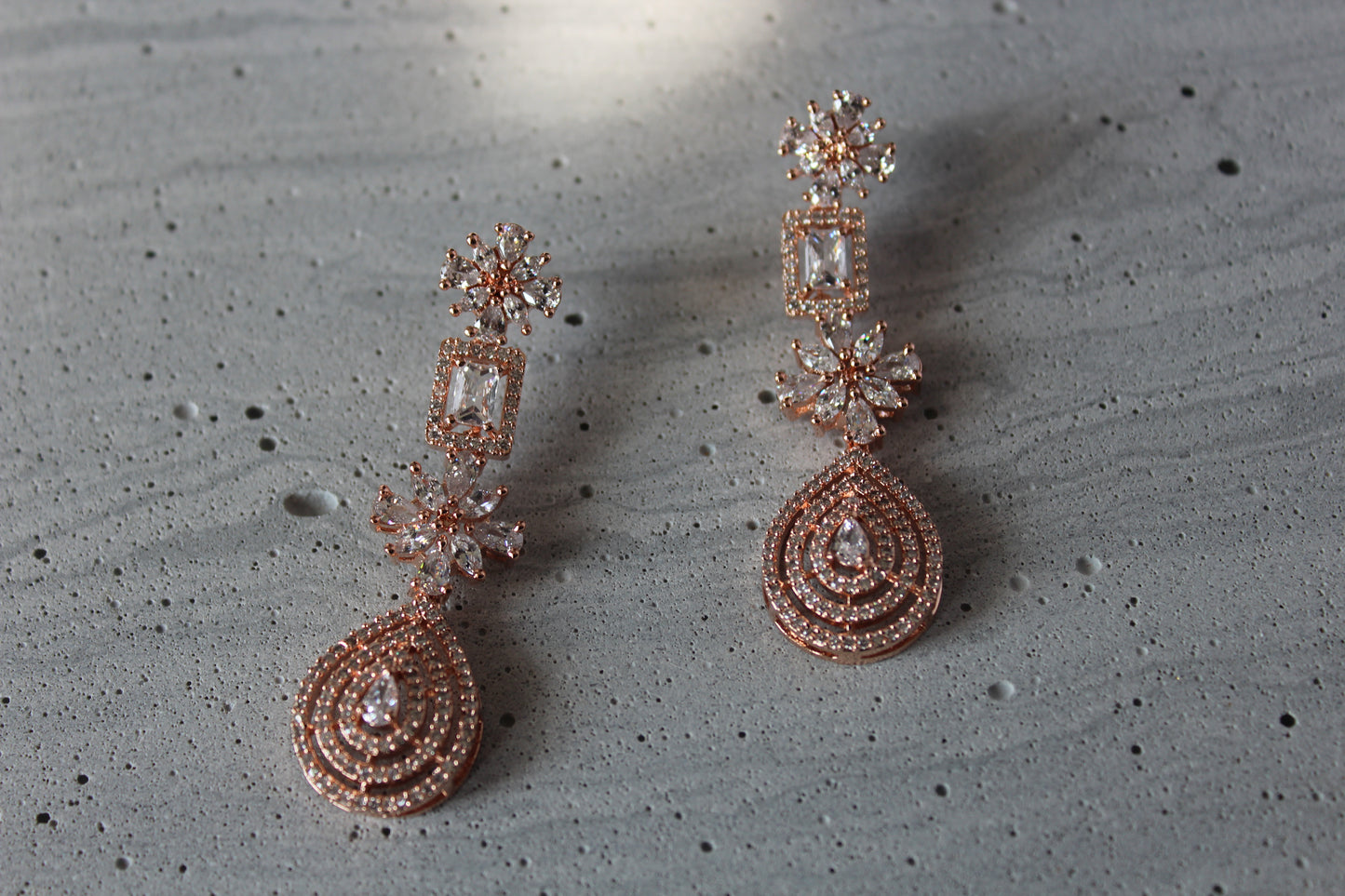 Rose Sitara American Diamond Set