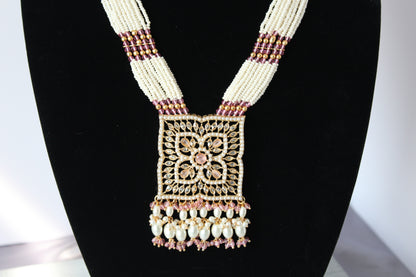 Pearl Harmony Long Necklace Set