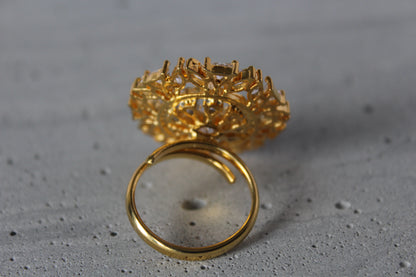 Sunburst Royale American Diamond Ring
