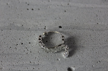 Moonlit Teardrop Faux Nose Ring