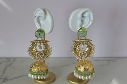 Chandni Chamak Statement Earrings