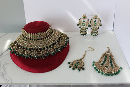 Green Envy Bridal Set