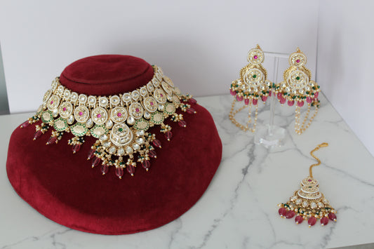 Rajwada Regal Ruby Set