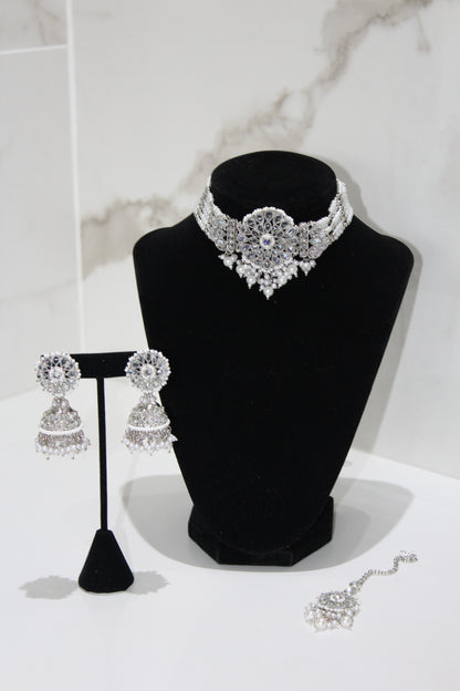 Silver Glow Pearl Set