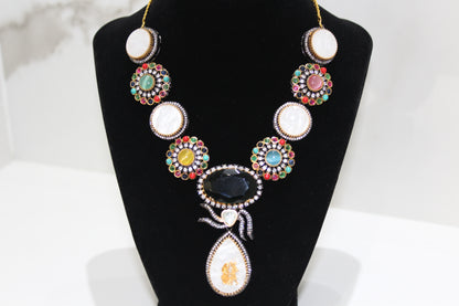 Royal Patiala Necklace Set - Multicolor