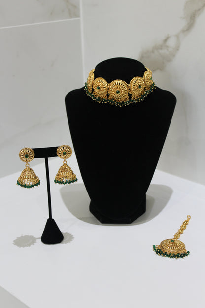 Golden Glory Set - Dark Green