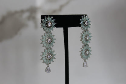 Flora American Diamond Set - Mint