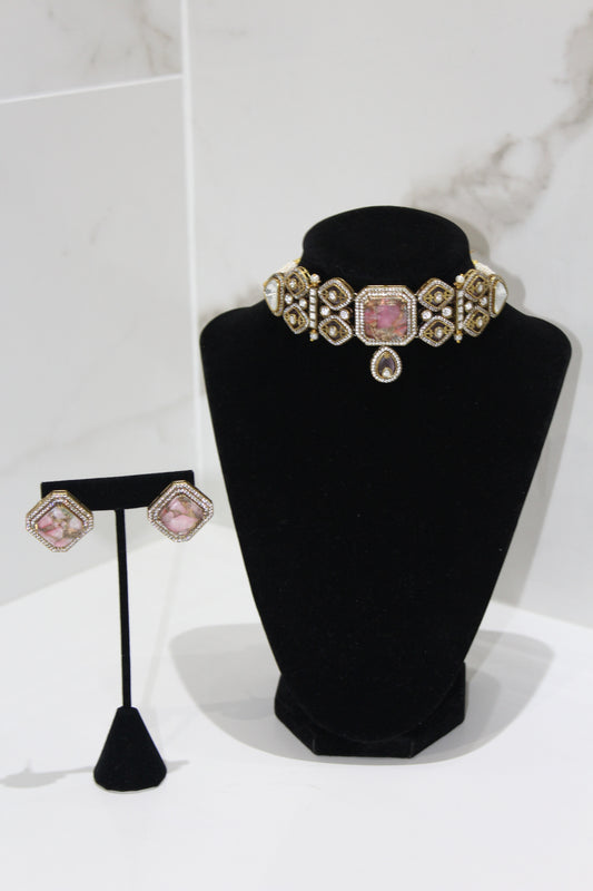 Victorian Era Set - Marble Pink