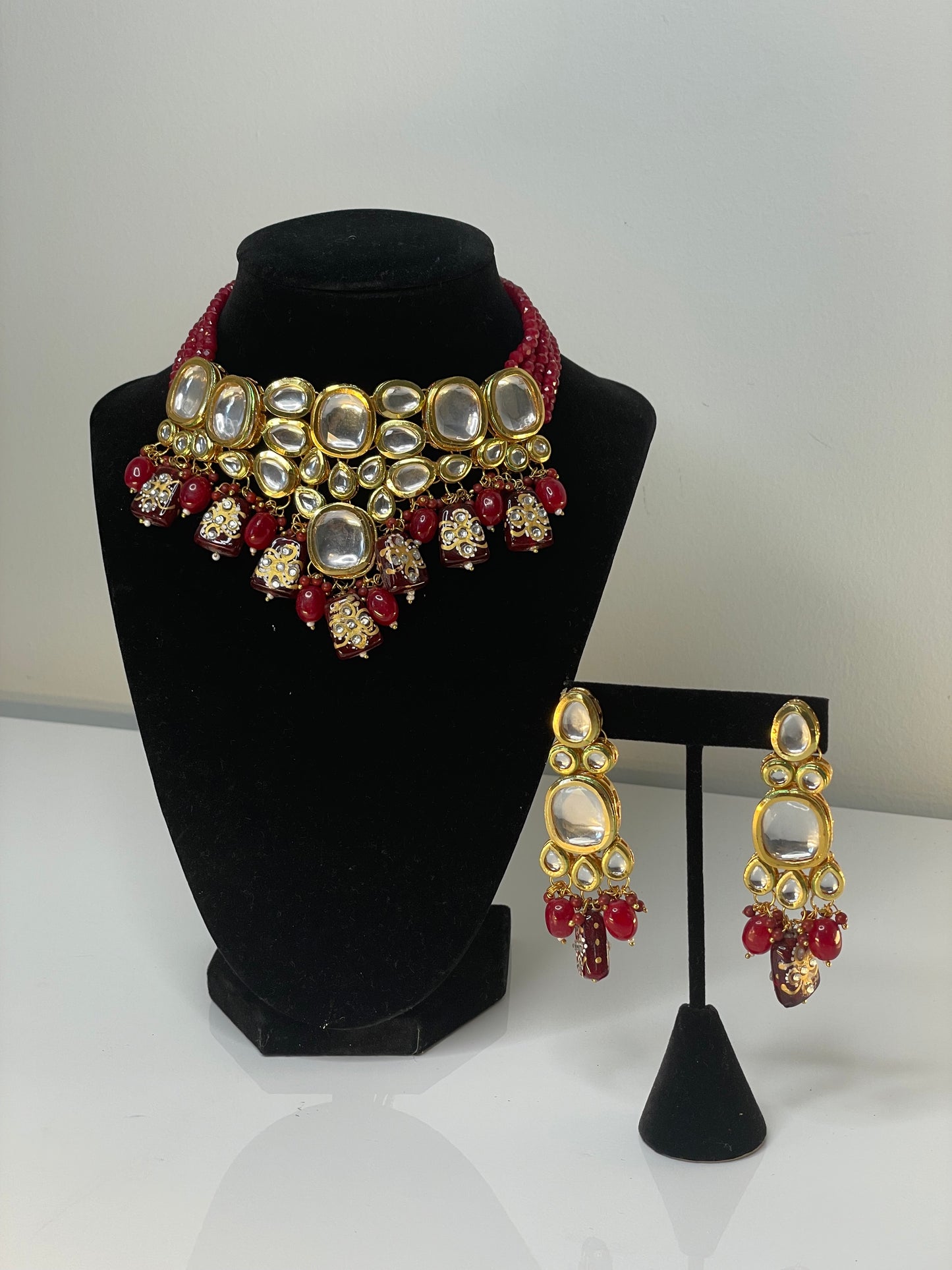 Kundan Rani Necklace Set