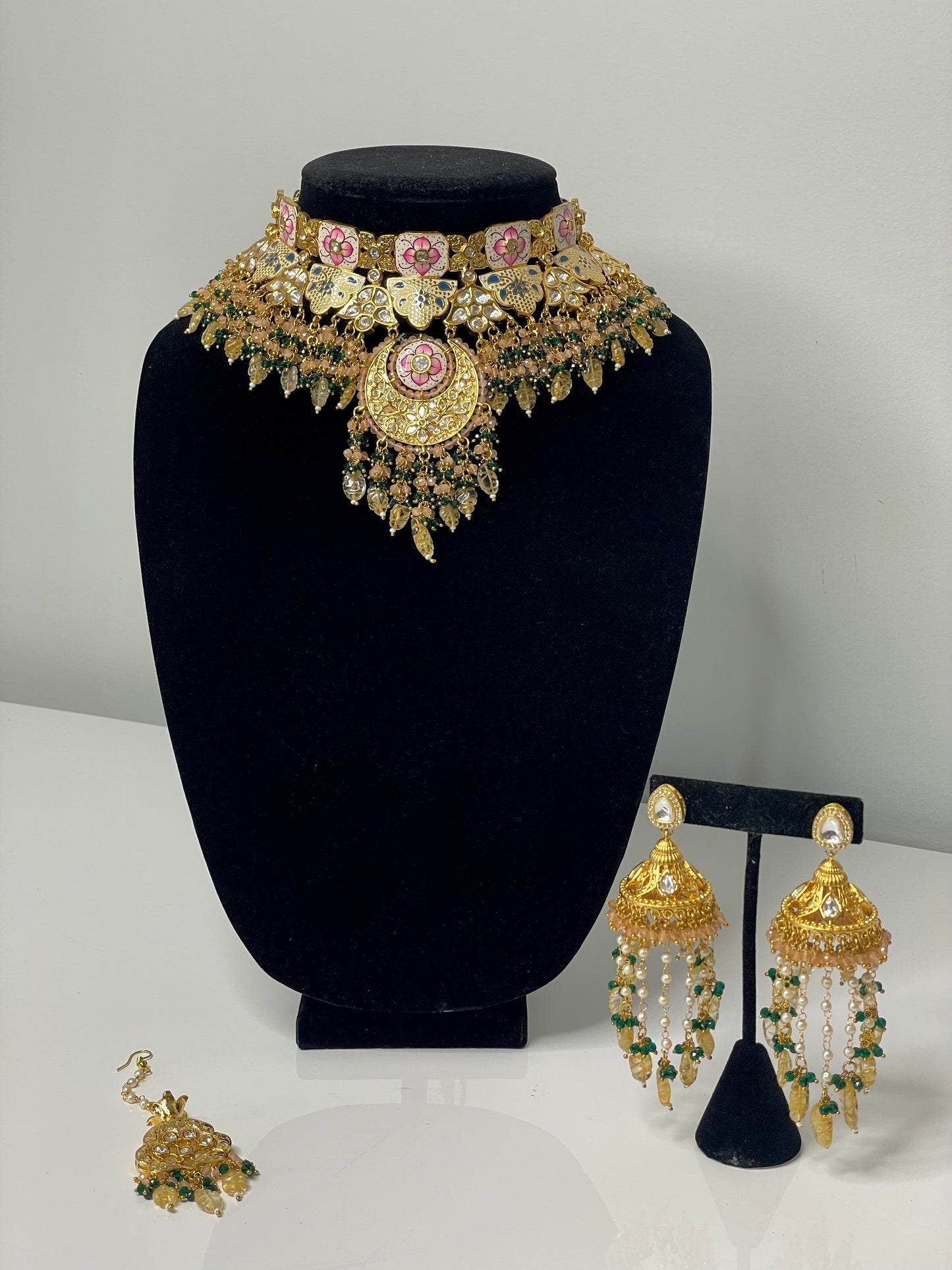 Amalfi Pachi Kundan Bridal Set