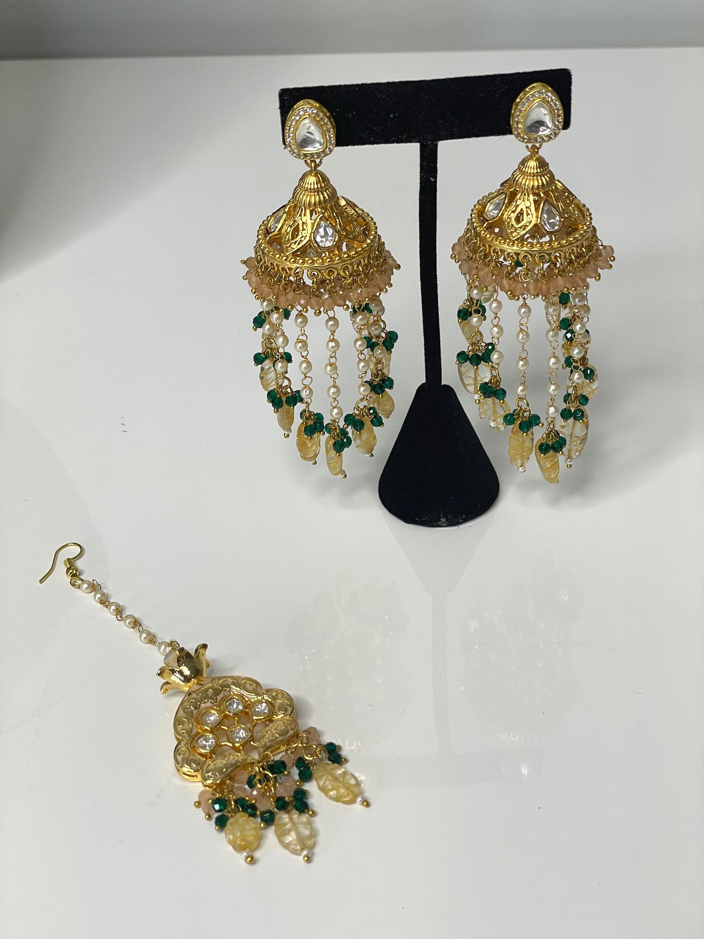 Amalfi Pachi Kundan Bridal Set