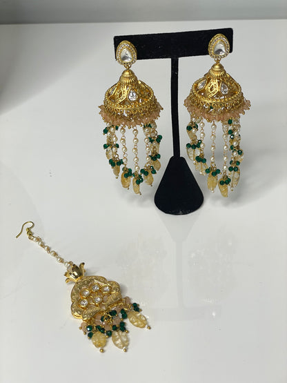 Amalfi Pachi Kundan Bridal Set