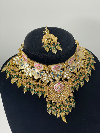 Amalfi Pachi Kundan Bridal Set