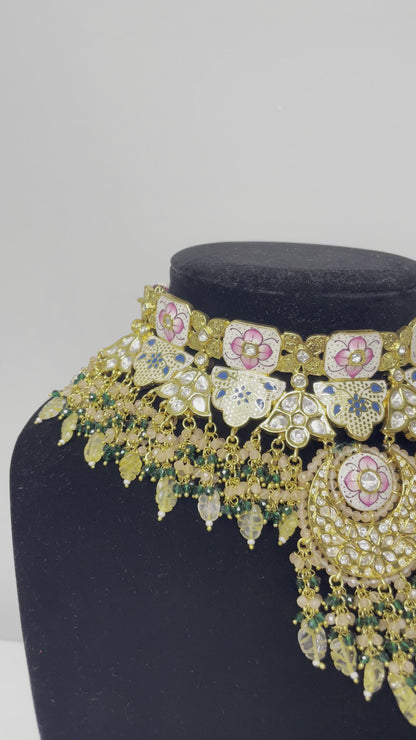 Amalfi Pachi Kundan Bridal Set